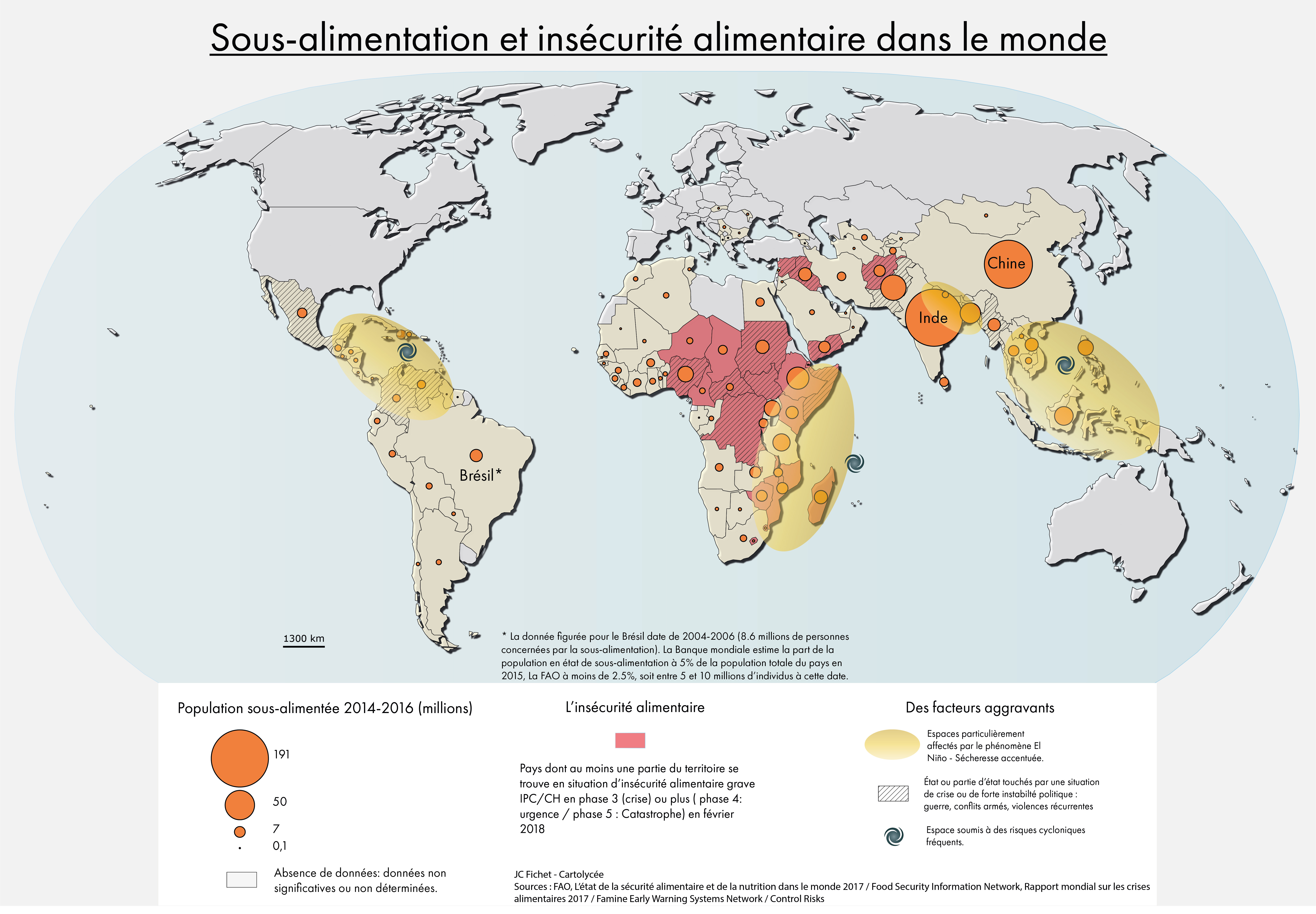 Sousalimentation et malnutrition à l'échelle mondiale Cartolycée
